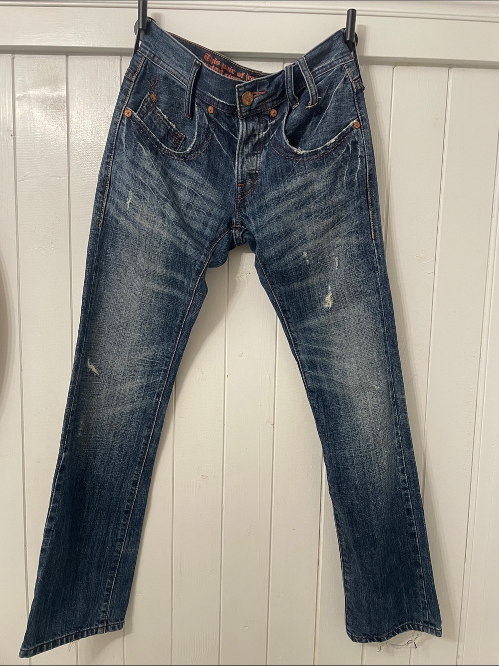 Levi's Women's Blue Straight-Leg Jeans - highly collectible! - 28